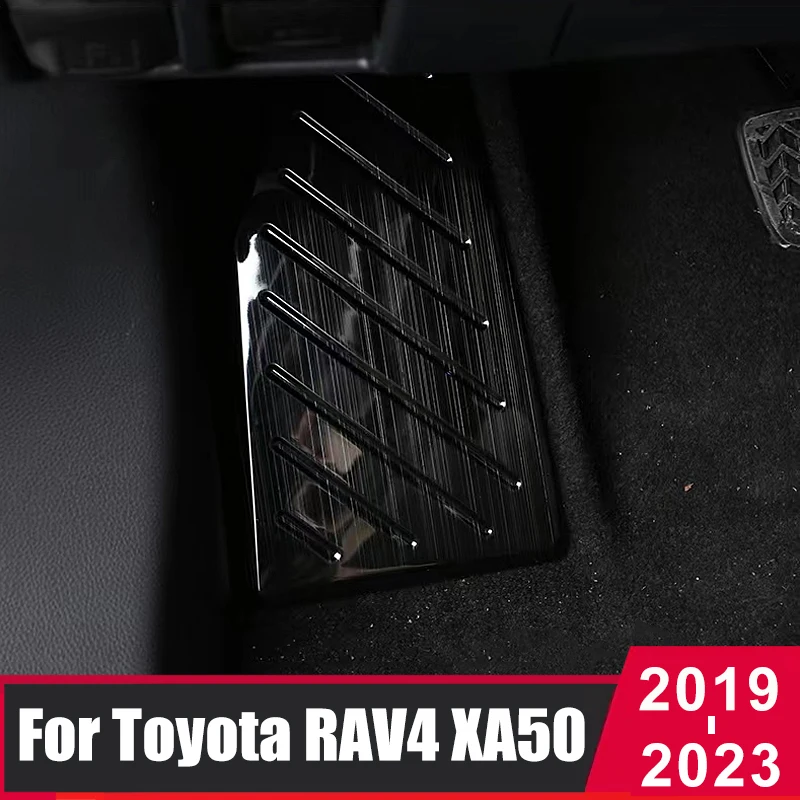 

Dead Pedal For Toyota RAV4 RAV 4 2019 2020 2021 2022 2023 RAV4 XA50 Car Foot Rest Pedals Cover Pads Stainless Steel Accessories