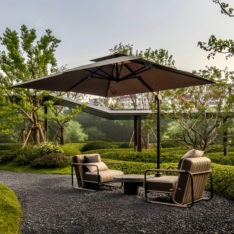 Outdoor Sofa Combination Sales Department High End Courtyard Outdoor Waterproof Sunscreen Designer Single Outdoor Furniture