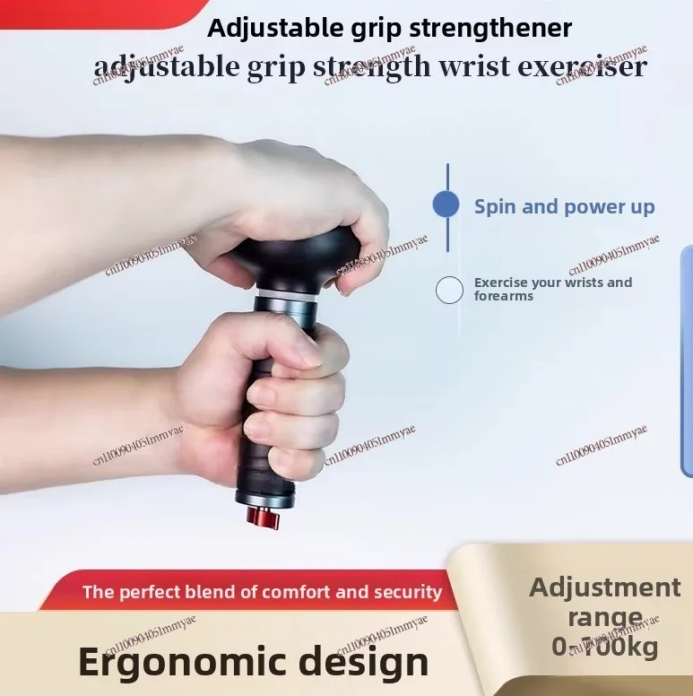 Adjustable grip wrist trainer Forearm training adjustable aluminum alloy