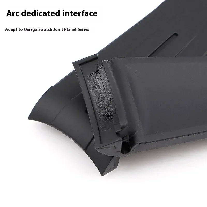 TPU Rubber Strap for Rolex Black Green Water Ghost Daytona Submariner Men Curved End Folding Buckle Band Watch Accessories 20mm