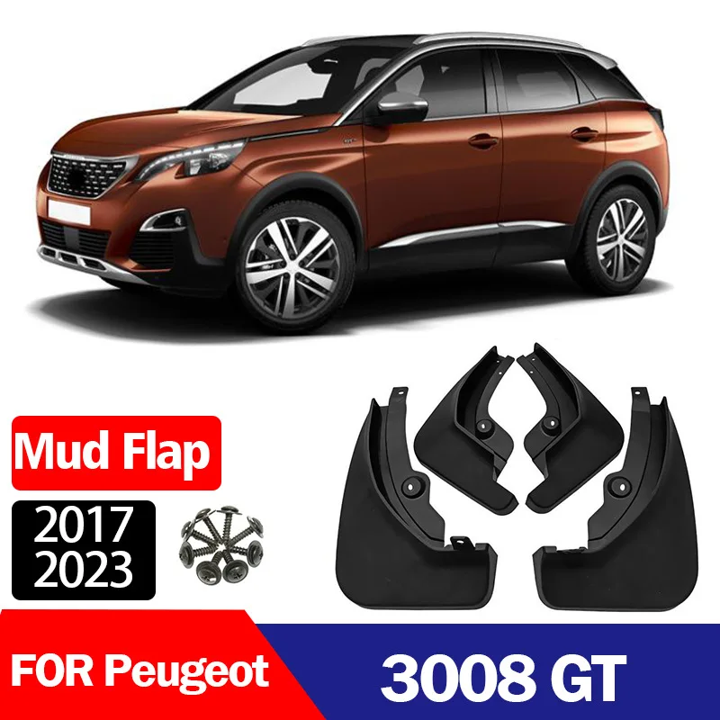 

Для автомобильных шин Peugeot 3008 GT, брызговиков, брызговиков и кожаной плитки 2017-202 гг.