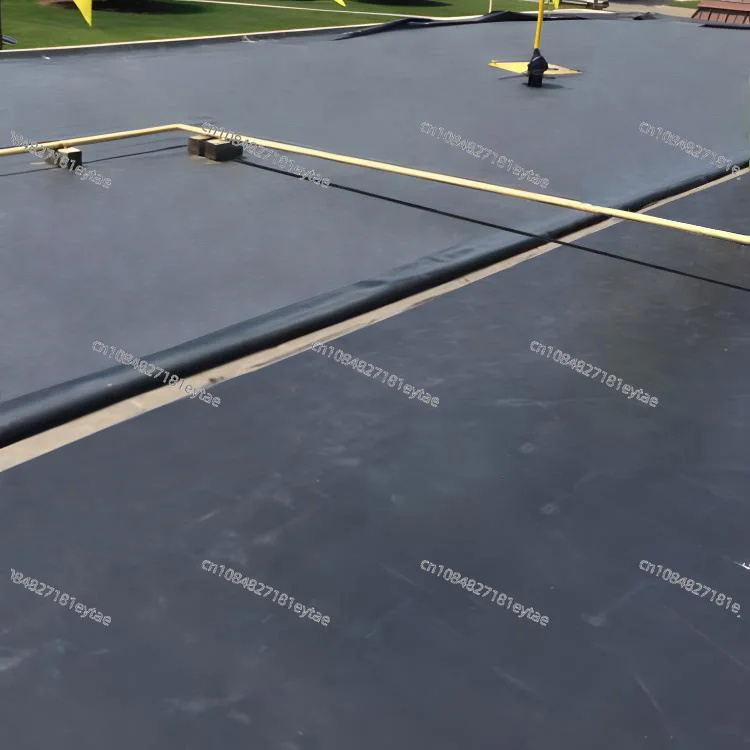 UV resistance 25-30 years life 1-8 meters wide roll waterproof EPDM rubber film 1mm 1.5mm 2mm roof EPDM rubber film price