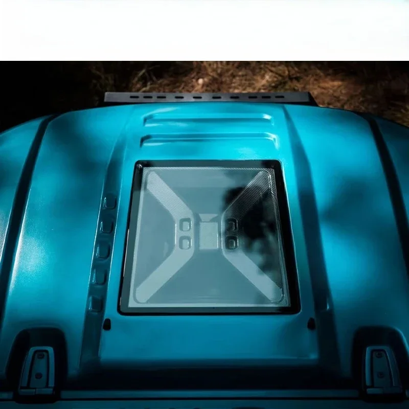 Hood modified glass machine hood