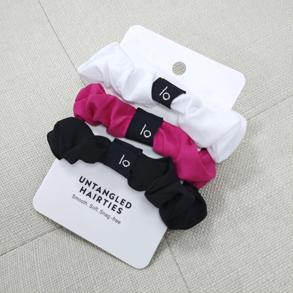 

Yoga Elastic Hair Band Fresh Mini Scrunchie Women Sport Leisure Hair Loop Comfort Elastic Workout Hair Ring