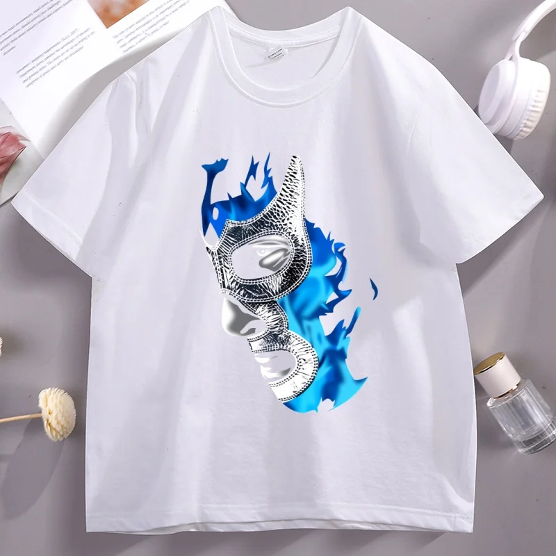 Nueva camiseta de manga corta estampada 100% algodón para hombre, colección verano 2026: fresca y cómoda.