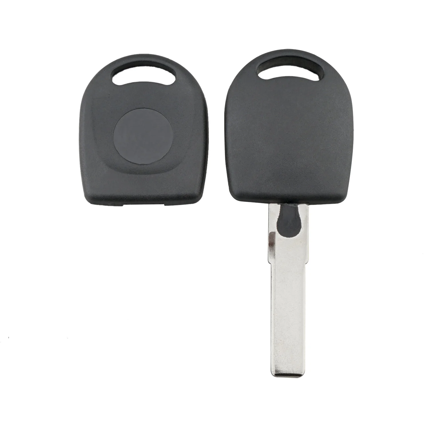 QWMEND 1X 10X 20X Blank Car Remote Key Shell Fob per Volkswagen B5 Passat Transponder Key HU66 Blade No Chip