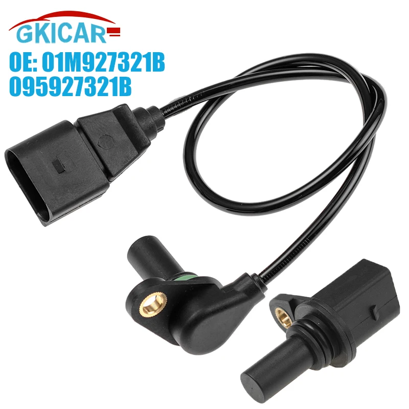 01M927321B 095927321B Crankshaft Position Sensor For Volkswagen VW Jetta Golf City Beetle 1999 - 2009