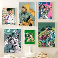 J-JoJo-s B-Bizarre Adventure Poster Picture Canvas Painting Wall Art Home Decoration Print For Living Room Decor