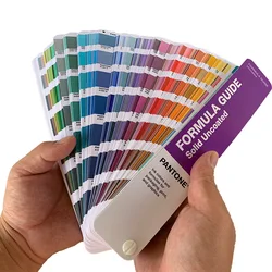 Nowa wersja międzynarodowego standardu karta kolorów PANTONE karta kolorów matowy papier offsetowy U karta kolorów nowa wersja prawna PANTONE