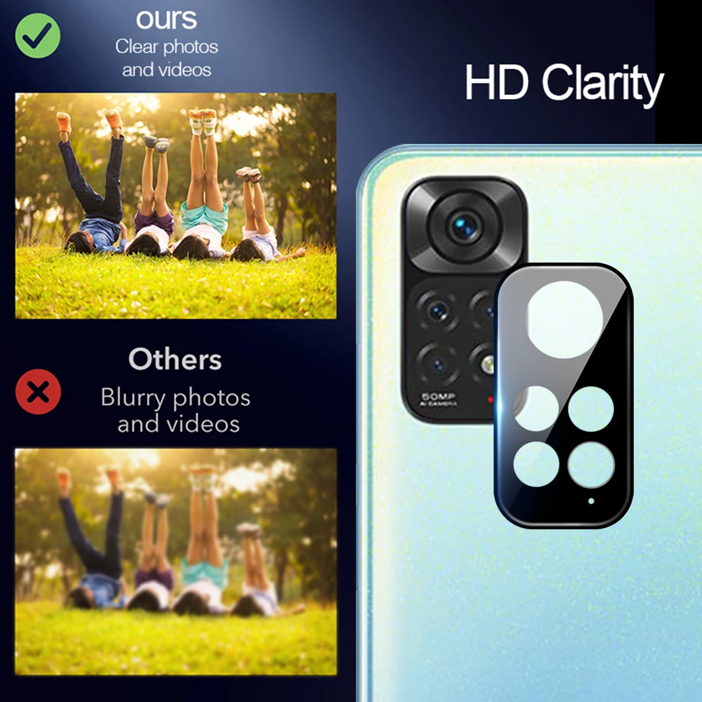 Защитная пленка для объектива камеры Xiaomi Redmi Note 11 Pro 9 10 Pro, защитная пленка для объектива Mi 12 11T Pro 11 Lite 12x Poco x3 Pro f3 m4
