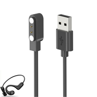 Dock Charger Adapter USB Charging Cable For QCY T22 Crossky Link Wireless Bluetooth Earphone Power Charge Sports Accessories