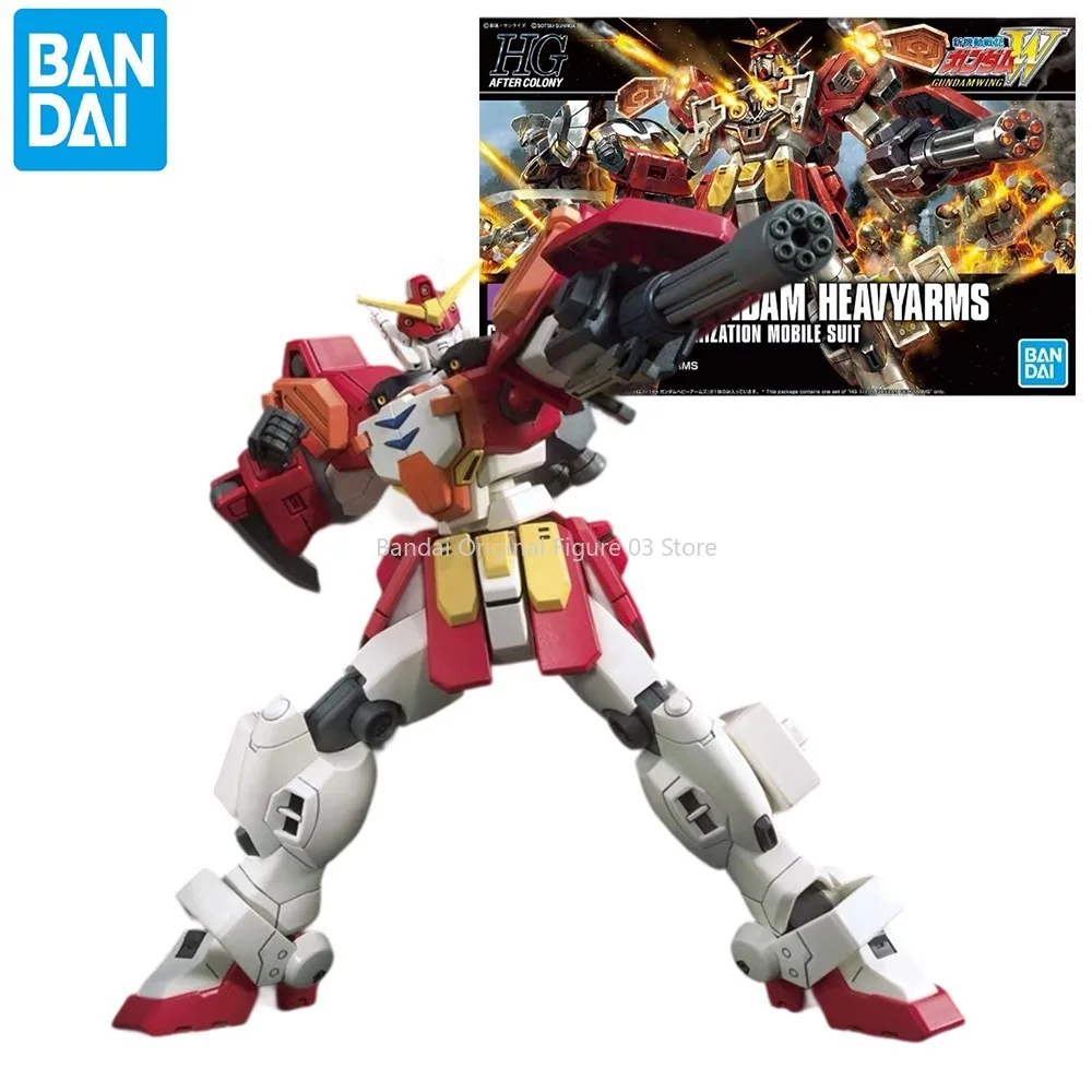 

Spot Direct Delivery Bandai Original GUNDAM Anime Model HGUC XXXG-01H GUNDAM HEAVYARMS Action Figure Assembly Toys for Kids Gift