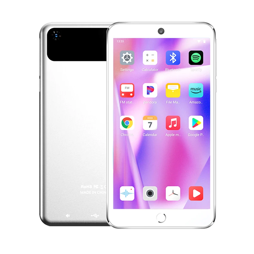 مشغل MP3 بسعة 96 جيجابايت (64 جيجابايت + 32 جيجابايت) مزود بتقنية البلوتوث 5.0 وواي فاي ونظام تشغيل أندرويد 13.0 وسبوتيفي وكاميرا وسعة مكبرات الصوت تصل إلى 1 تيرابايت