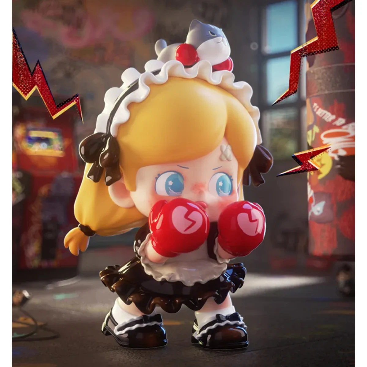 HIPLAY JOTOYS K.O.GRILS KOKOSA Figurine de boîte aveugle à boîte unique