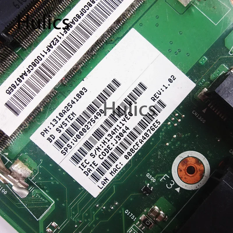 Hulics Used For Toshiba Satellite C850 C855 L850 L855 Laptop Pc Motherboard SLJ8E HM76 V000275490 DK10F-6050A2541801-MB-A02