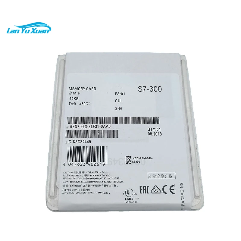 6ES7953-8LF31-0AA0  S7-300  Storage Card  PLC