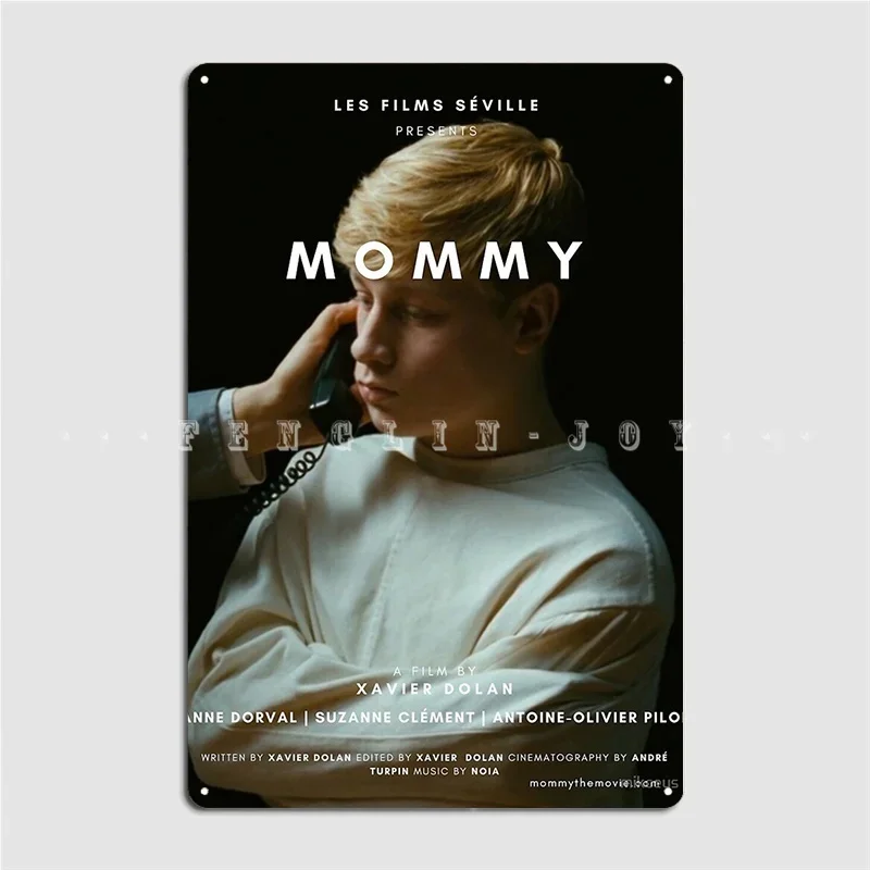 Mommy Xavier Dolan Metal Plaque Poster Cinema Living Room Pub Garage Printing Wall Plaque Tin Sign Poster