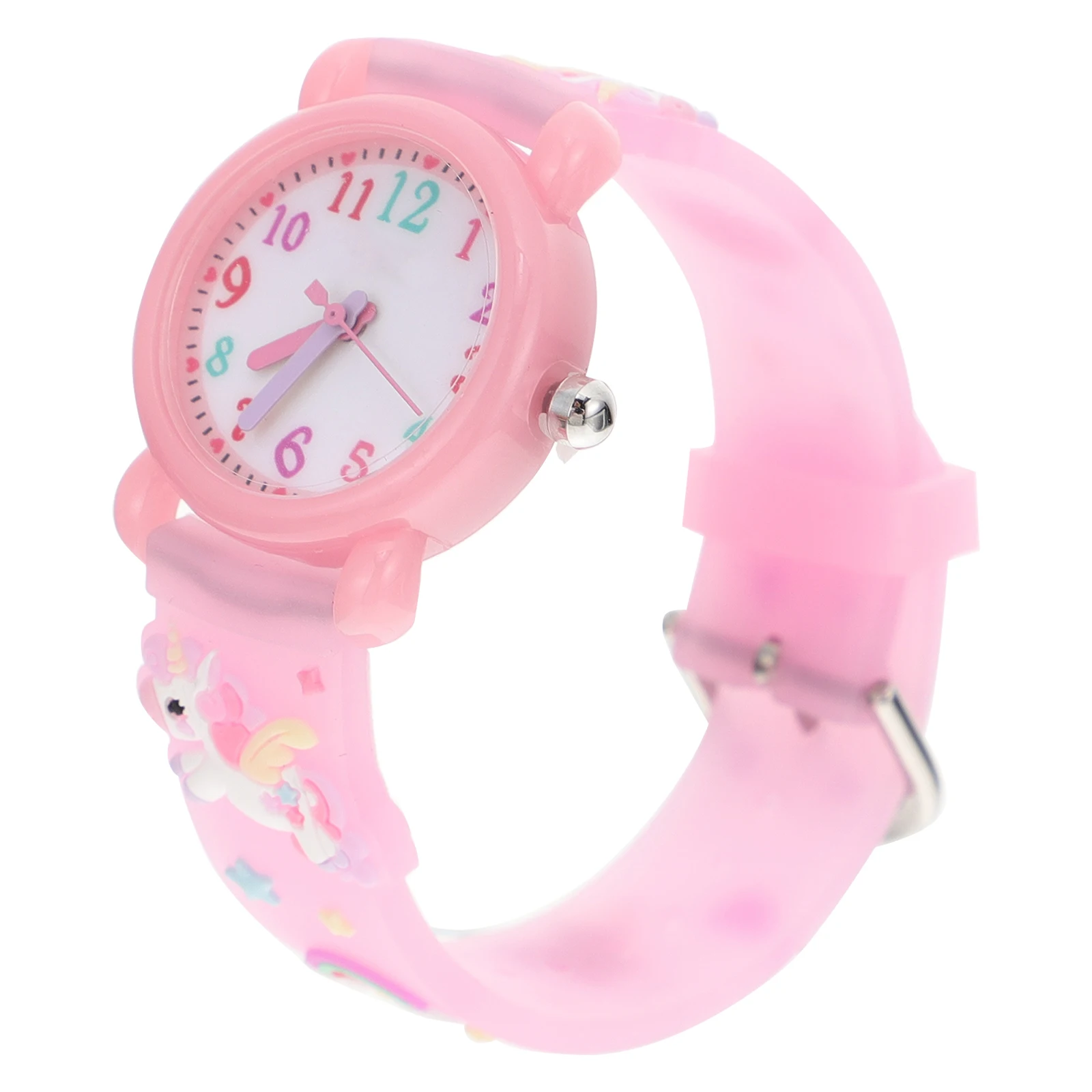 Children Watch Digital Unicorn Quartz Pink Waterproof Kids Student Wrist Watches Gifts Birthday Lovely Design Safe