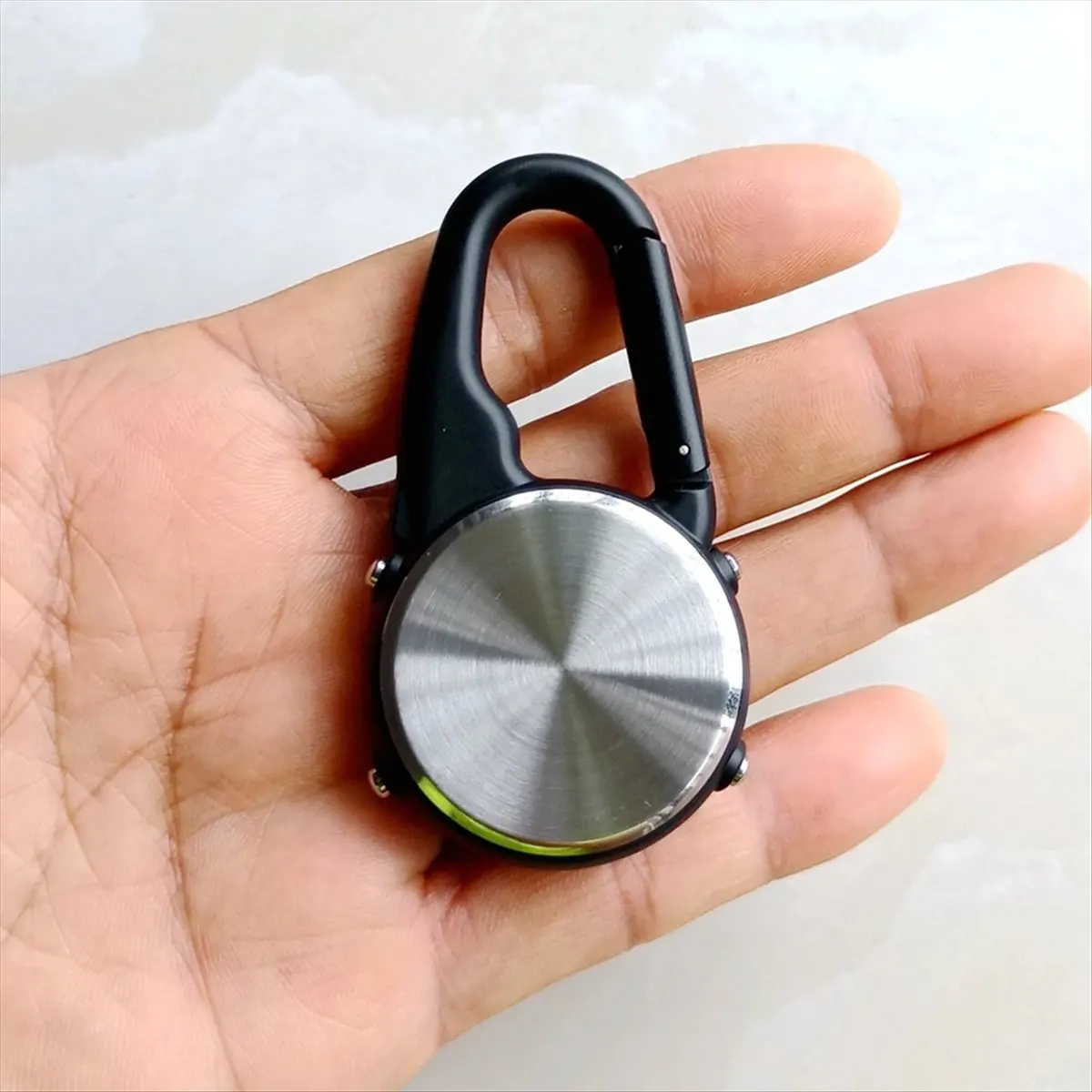 T1303C-Unisex Women Mens Nurse Doctor Carabiner Clip Digital Electronic Multi-Function Keychains FOB Pocket Watch HOT