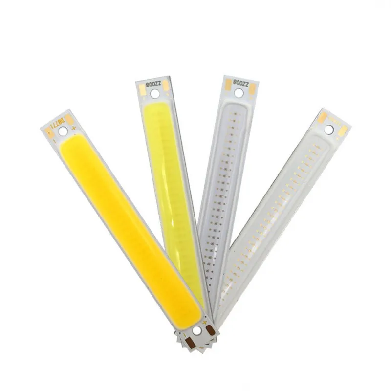 Picture 5: 2-10PCS 60*8mm 3W COB LED Chips Panel  3V 6V DIY Bar Red blue green white Matrix On Lighting For Led Source Strip Chip Lamp