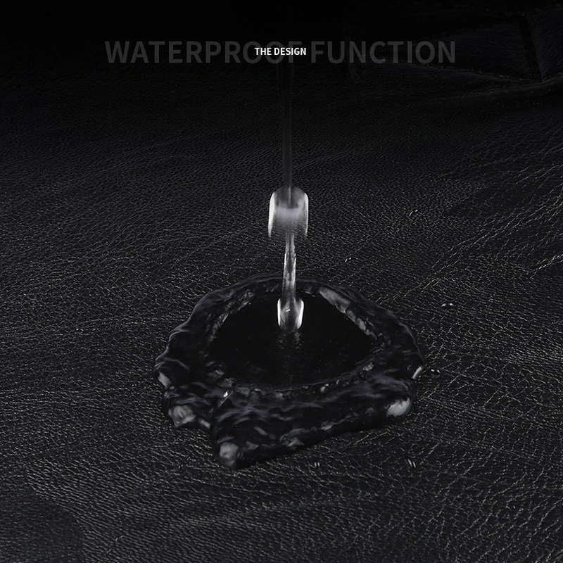 ファッションバックパック男性高級レザーバックパック男性のための大容量旅行 14 インチのラップトップバックパック複数のポケット通学