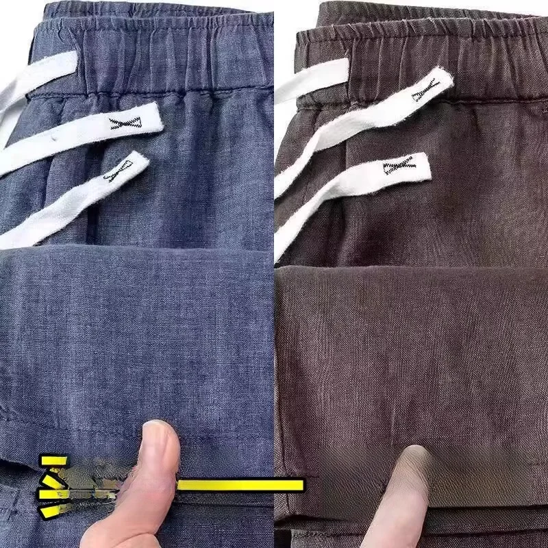 Ice Silk Loose Fit Summer Thin Quick Dry Sports Pants Women's Casual Long Trousers Straight Leg Cuffed Leisure Polyester Fiber