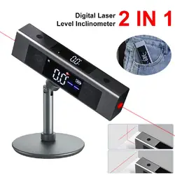 UYANGG LI2 Laser Level Angle Meter Casting Instrument Measure Tool Protractor Digital Inclinometer Gauge Construction AngleRuler