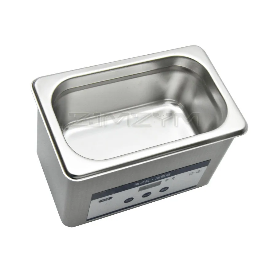 1pc 110V/220V 0.8L digital small ultrasonic cleaner bath JP-008 Stainless Steel Ultrasonic Cleaner