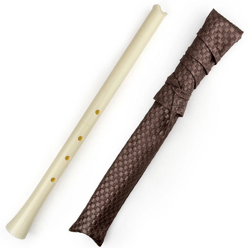 

D Key ABS Resin Two Sections 5 Holes Shakuhachi Japanese Musical Instruments For Professional Flute With Bag Accessories