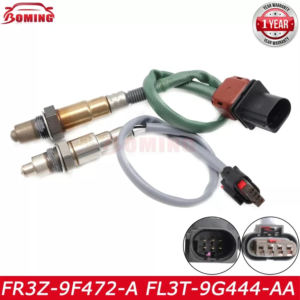 2X FR3Z-9F472-A FL3T-9G444-AA NEW Up&Downstream Lambda O2 Oxygen Sensor For Ford Mustang 2.3L MT82 2015-2017 E1GA-9Y460-GA