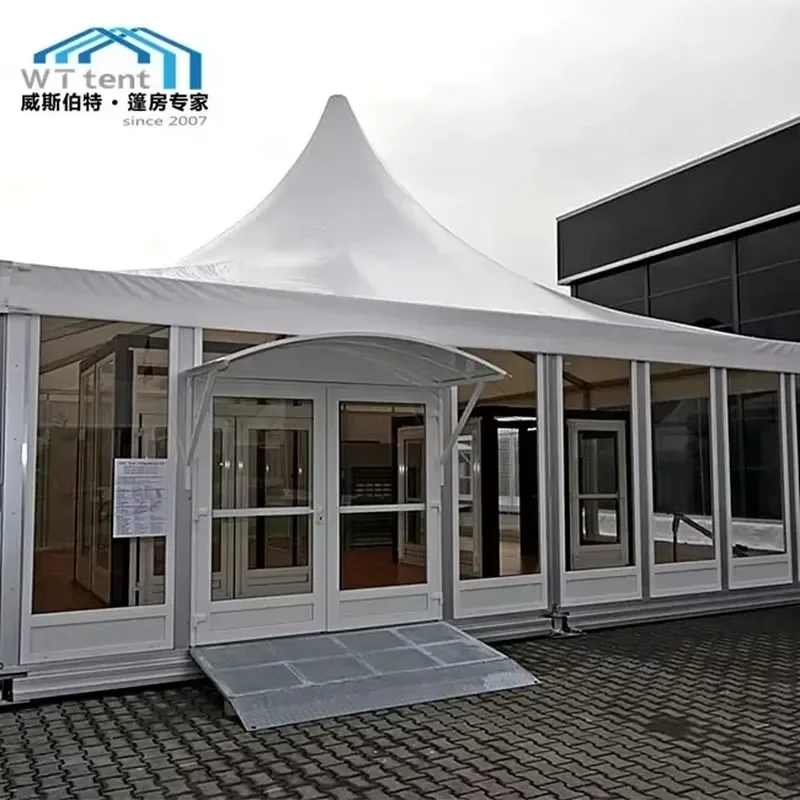 for 3x3m 4x4m 5x5m Waterproof Exhibition Tents Garden Marquee Wedding Party Event Trade Show Tent Pagoda Tents