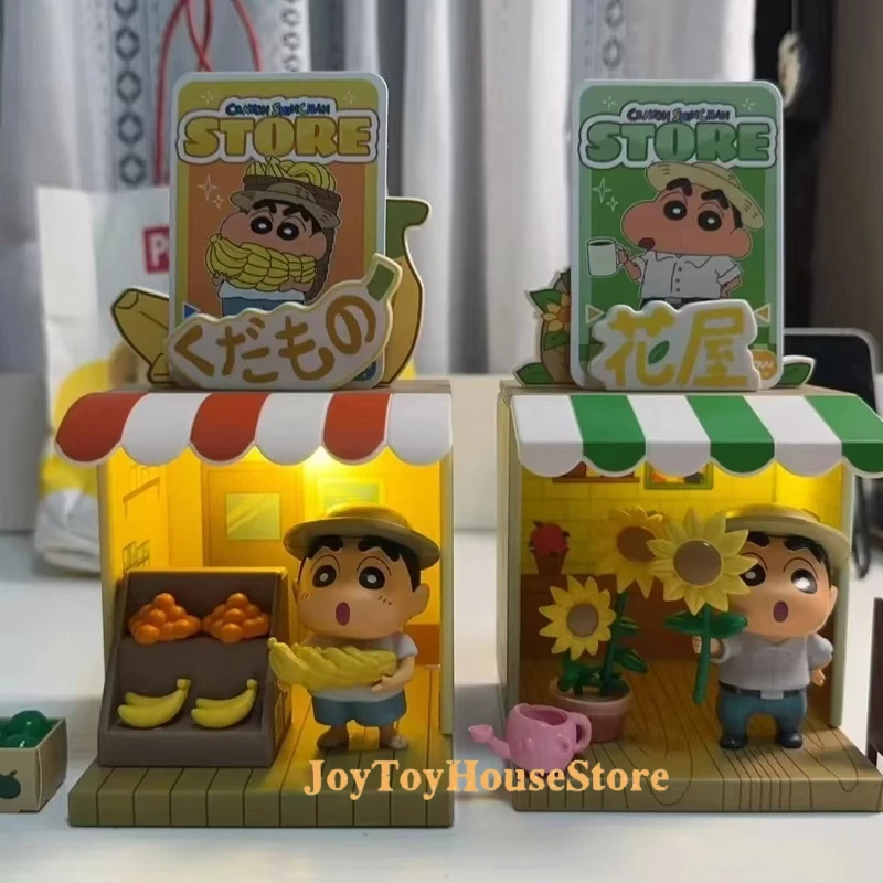 

Новый оригинальный карандаш Shin-Chan Store Series слепая коробка Kawaii настольный декор набор фигурок Mystery Box коллекция дисплей модный подарок