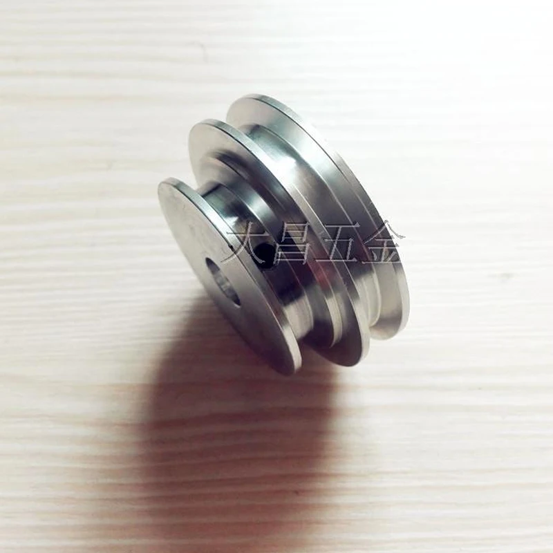 50 double groove round belt pulley type Y motor pulley 10/11/12/14/15/16/18/20MM bore size