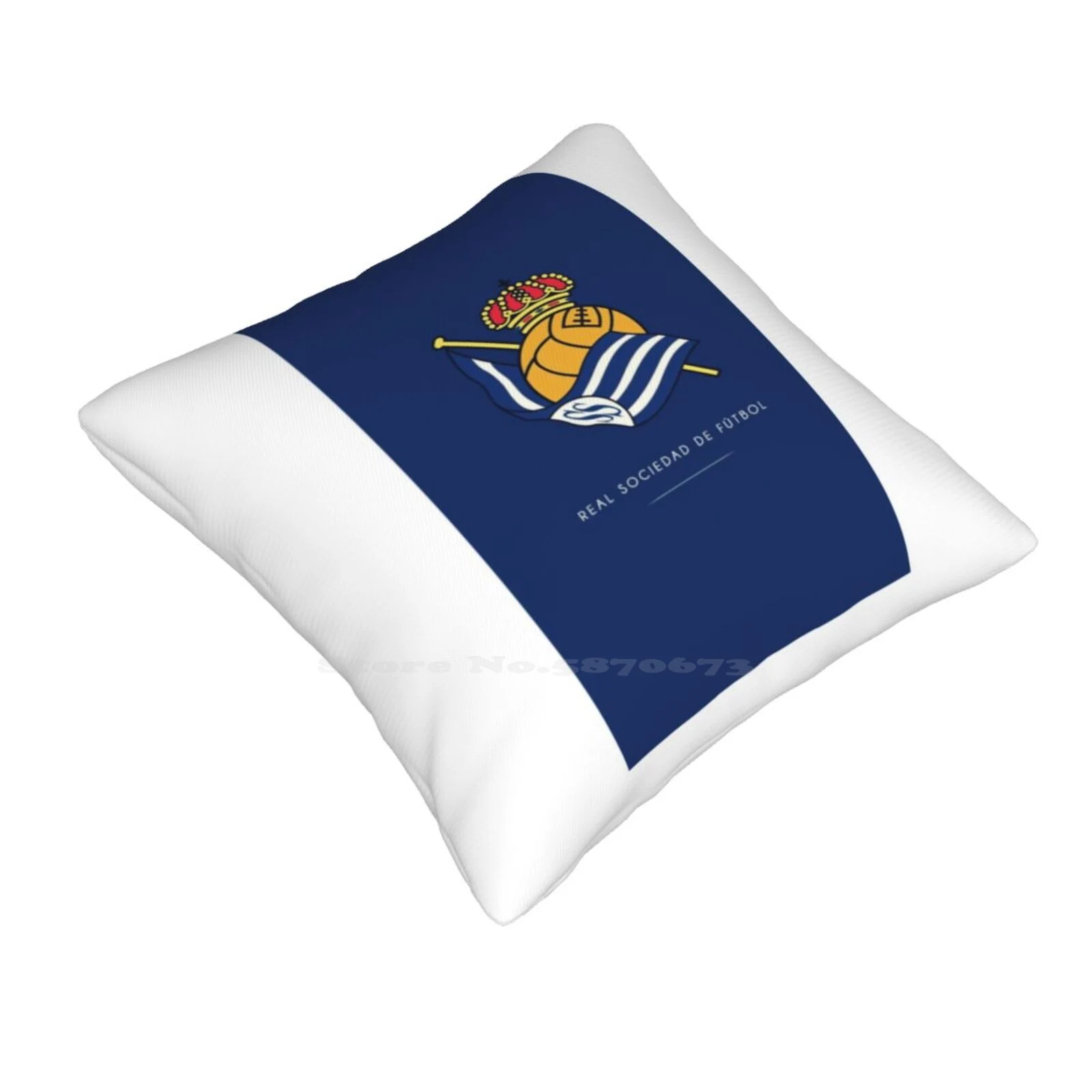 Real Sociedad Home Sofa Car Cushion Cover Pillowcase Real Sociedad Fooball