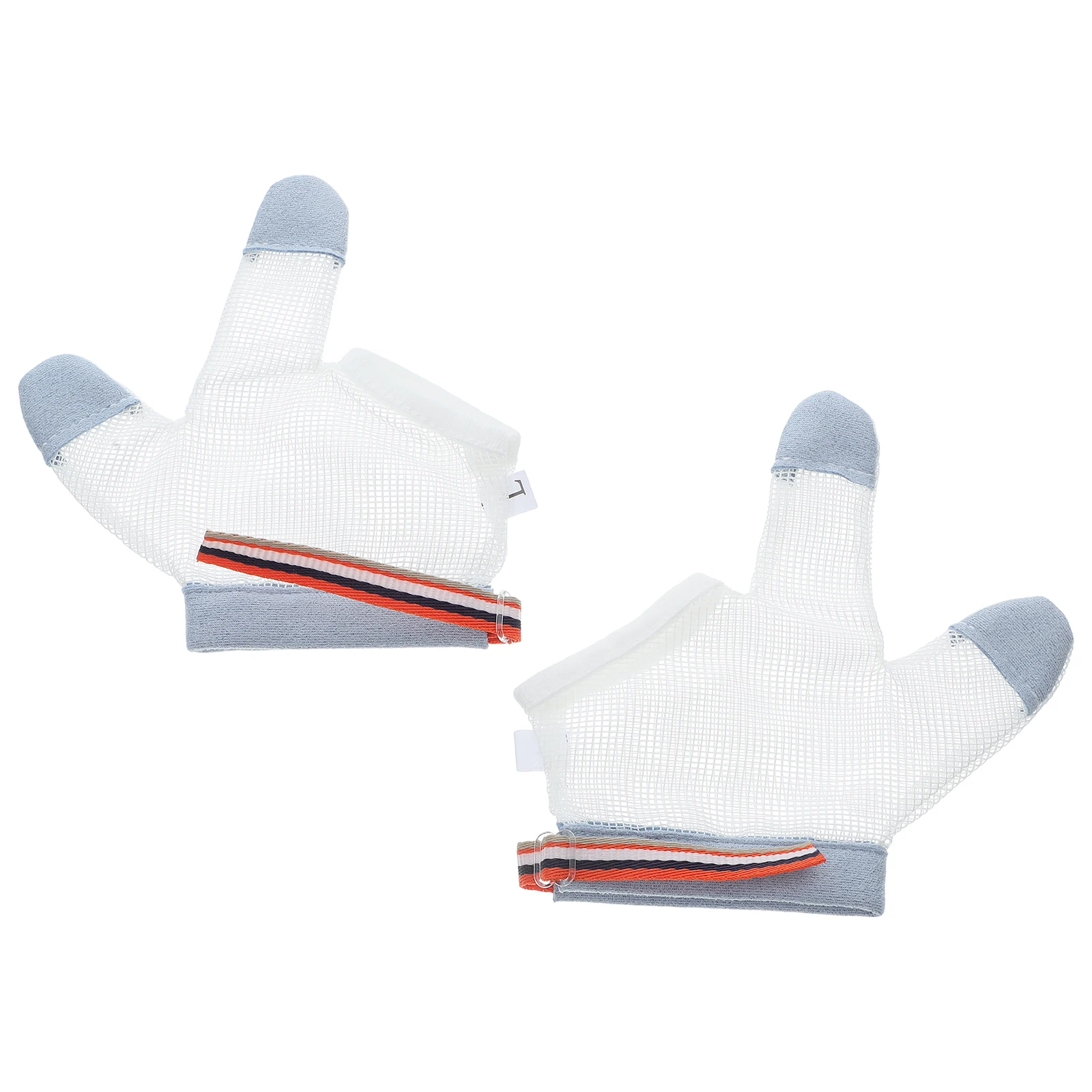 

Breathable Anti-eating Gloves Kids Half-finger Mittens L Size Random Color Quick-dry Fabric No Shrinkage Safe Design Baby Hand