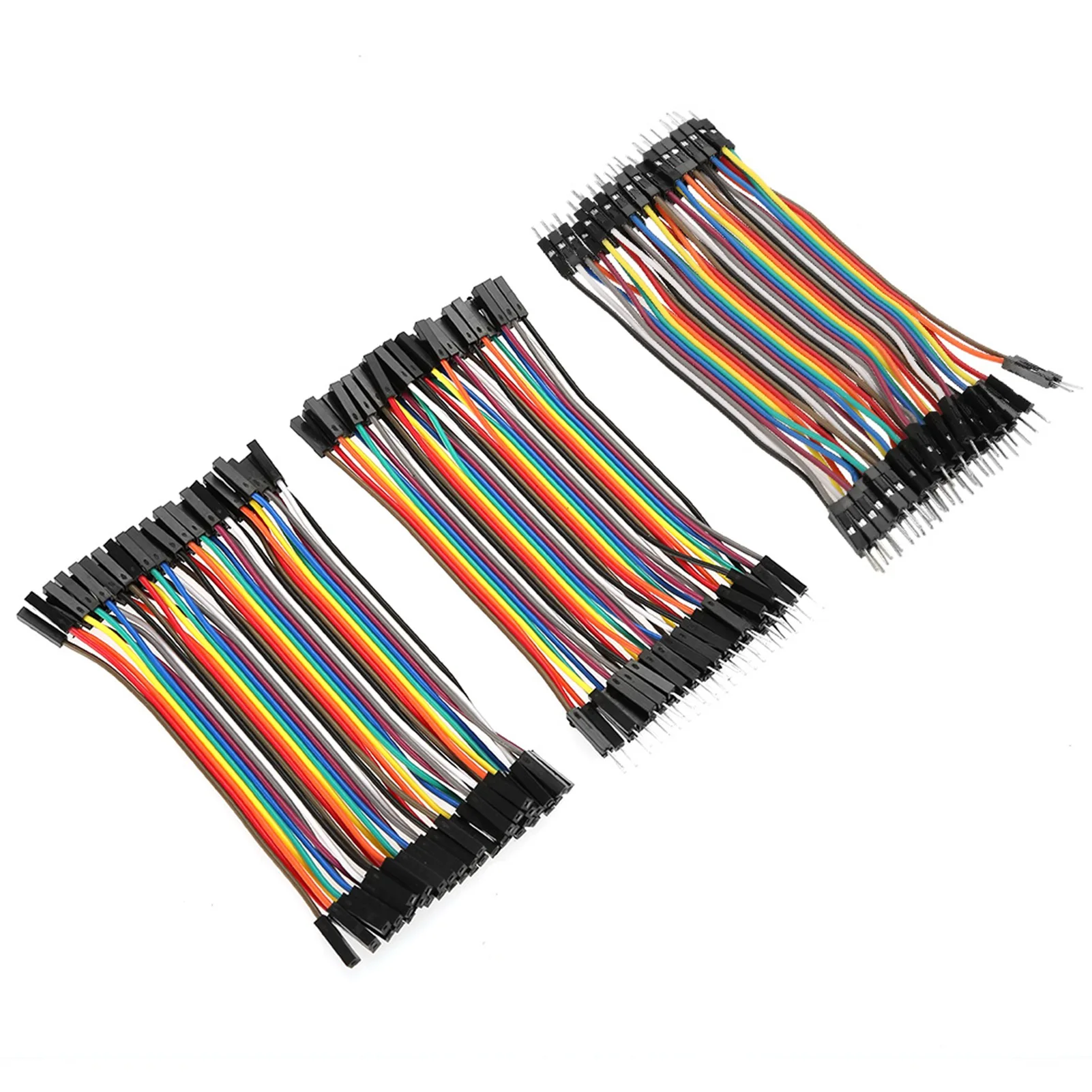 Jumper Wire Kabel Jumper Draden Kleurrijke 10cm Jumper Draden Kit 40pin M naar F/40pin M naar M/40pin F naar F voor Breadboard