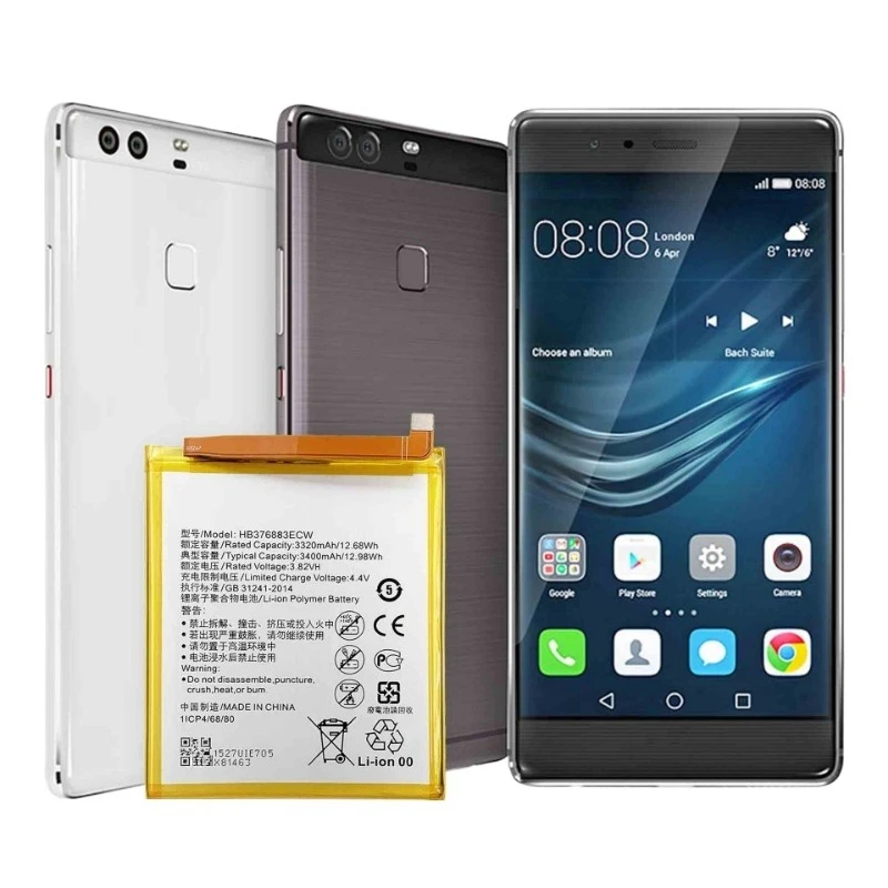 HB376883ECW بطارية الهاتف المحمول 3.82 فولت 3400 مللي أمبير لهواوي P9 Plus P9 + بطارية بديلة العلامة التجارية الجديدة عالية الجودة #5