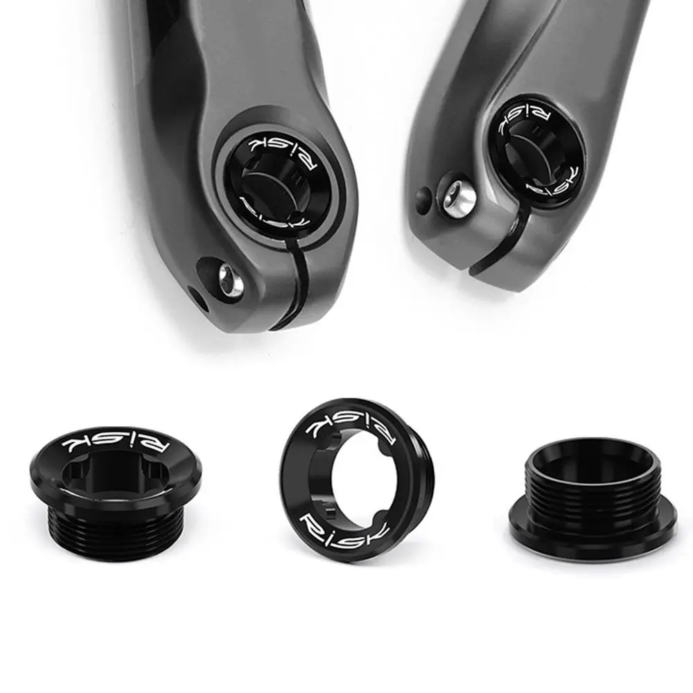 Professional Bicycle Crank Arm Fixing Bolt Corrosion Resistant Repairing Bottom Bracket Dustcover Universal