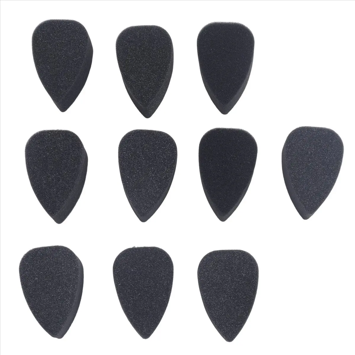 ●Face Paint Sponges Face Painting Black Sponges High Density for Art Work and Body Paint (10 Petals + 10 Half Moon)