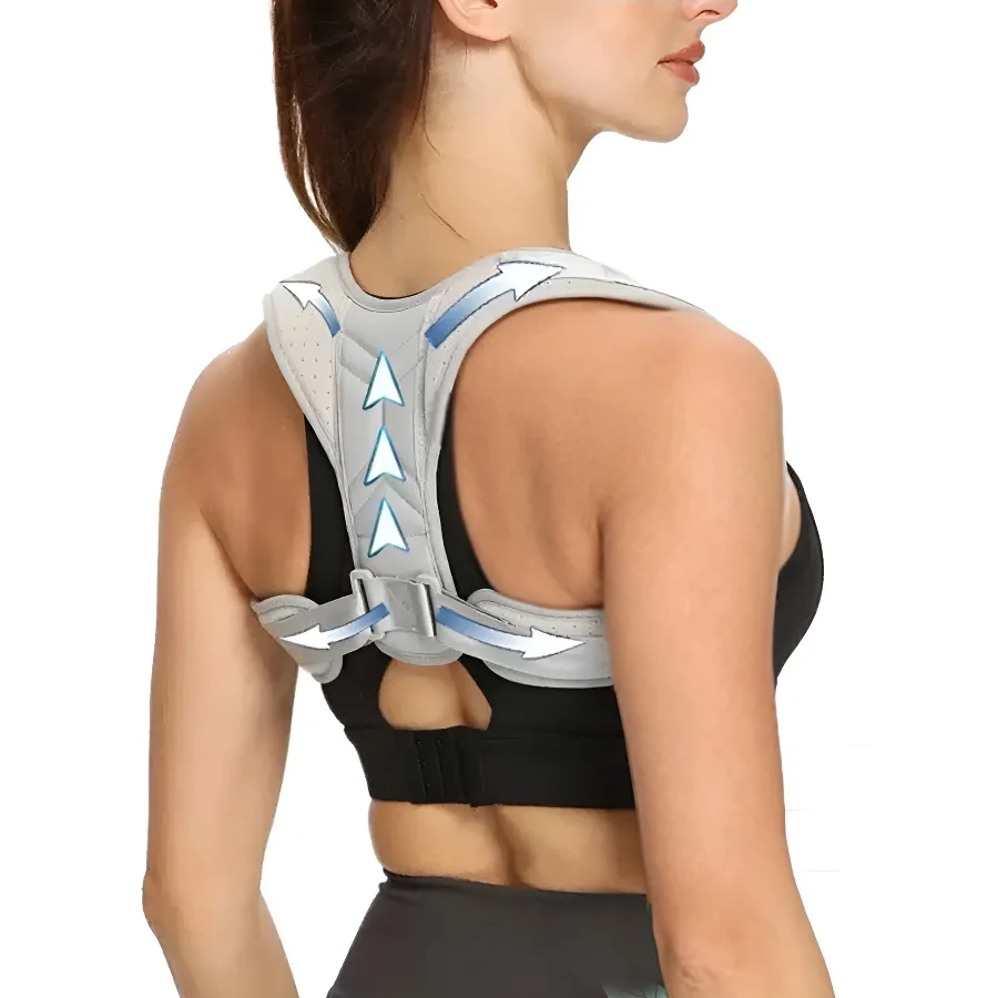 Posture Corrector Adjustable Back Straightener Support for Back, Shoulder and Neck For Men And Women Upper Back Support