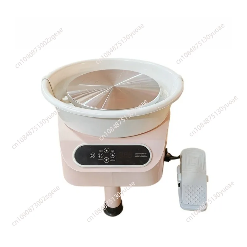 Pottery Forming Machine Pottery Wheel  Direct Drive Ceramic Wheel with 3 Support Legs For DIY Art Craft LCD Screen