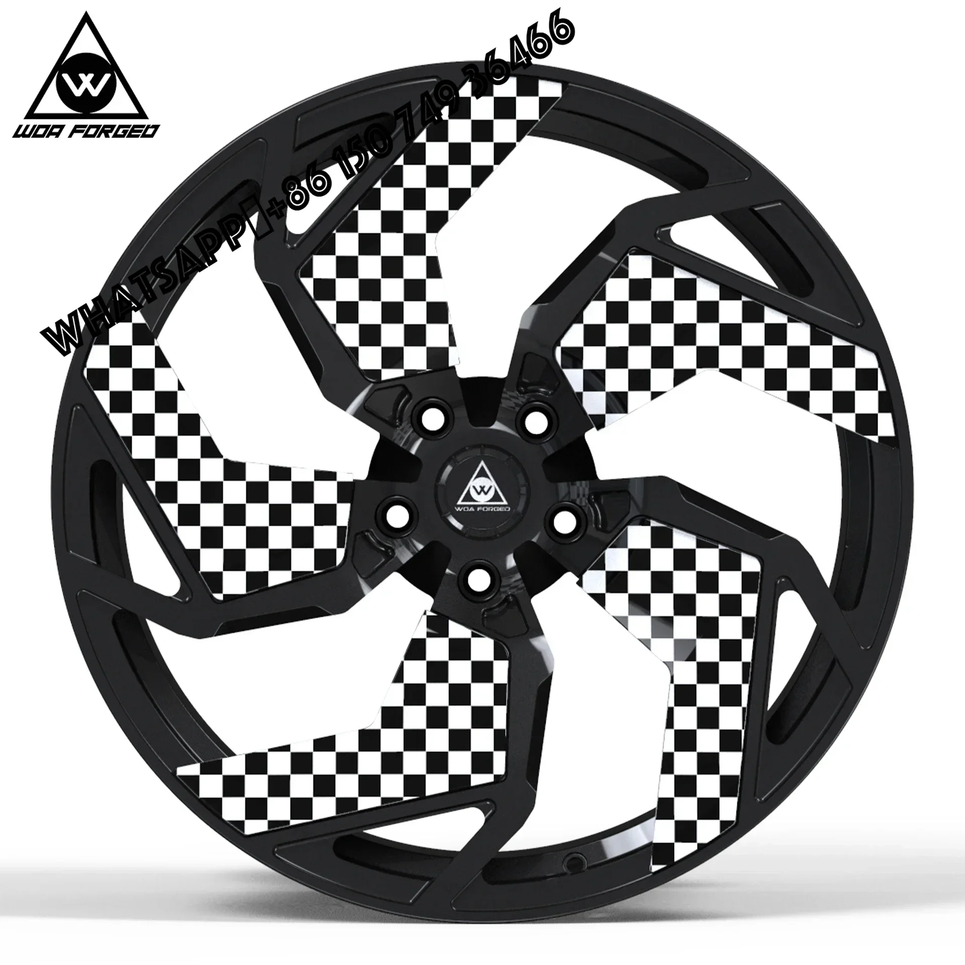 6061-T6 WOAFORGED Forged Wheels Aluminium Alloy Cars Wheel Hub for Pcd 5*114.3 5*112