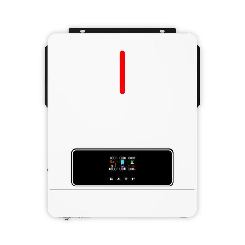 Y&H 4.2KW Hybride Solar Inverter 24V 220V Off/On Inverter 120A MPPT Solar Charge Dubbele Uitgang Zuivere Sinusgolf Inverter - afbeelding 2