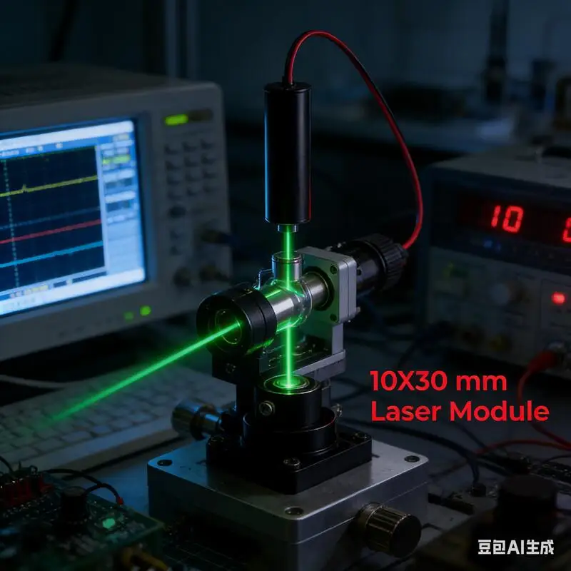 

450nm Blue Laser Diode Module 10x30mm Mini Size Focusable Dot Laser Head Industrial Alignment TTL PWM DC Driver for CNC Engraver