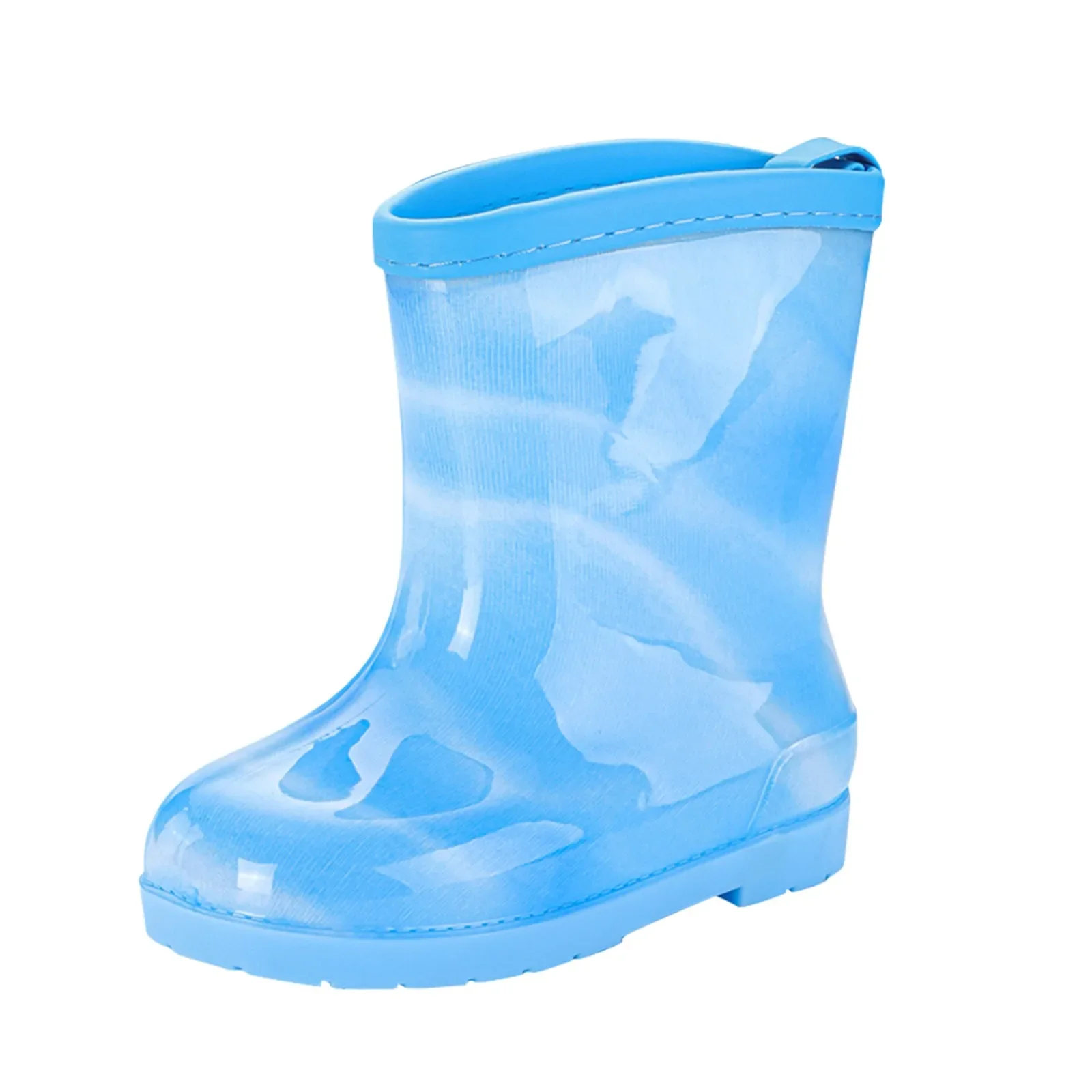 PVC Rubber High Quality Children Rainboots Waterproof Baby Boys Girls Water Shoes Lightweight Non-Slip Rain Boots Kids botas New