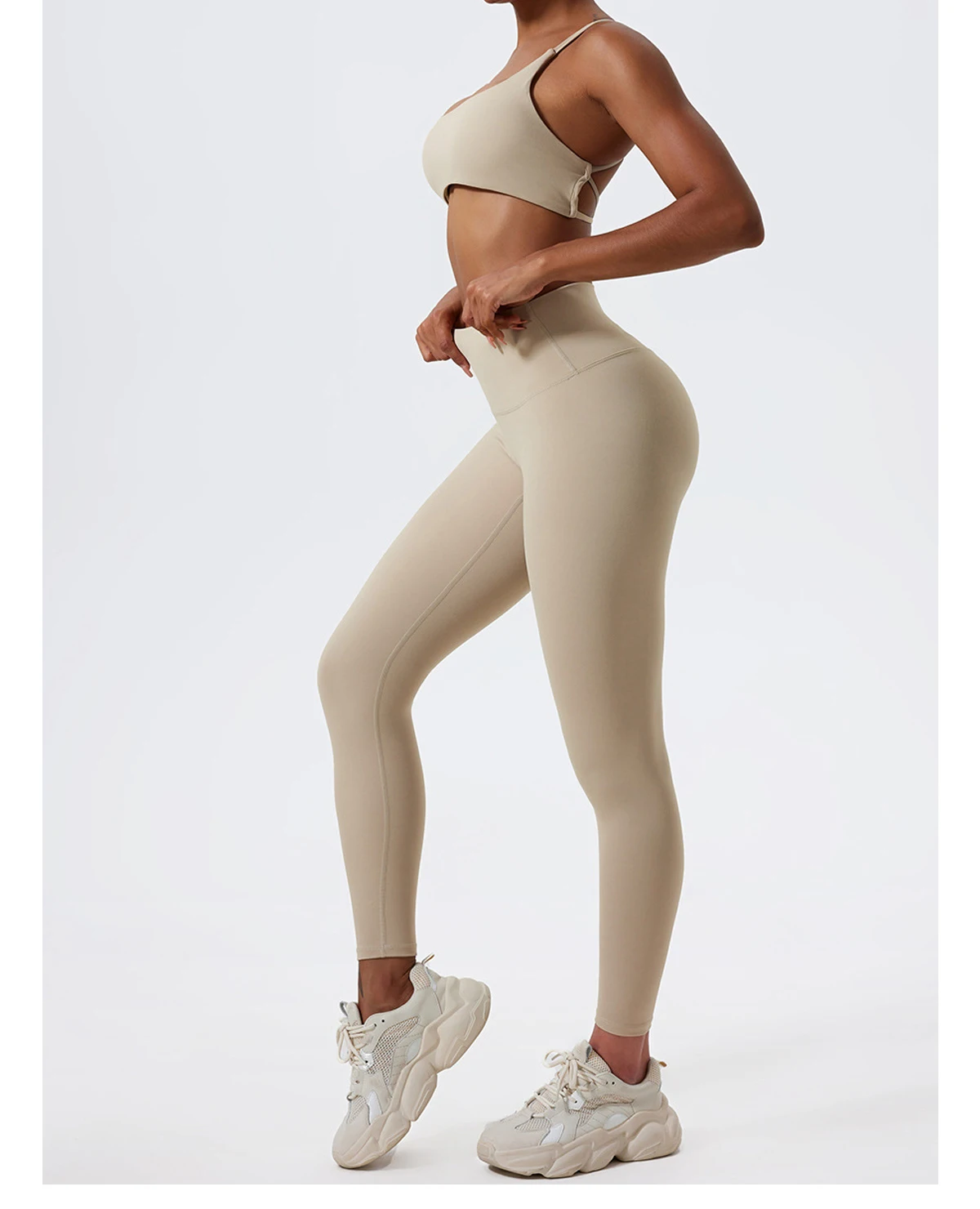 Hearuisavy Sommer Damen Sport-BH Unterwäsche Sportbekleidung Gym-Top Yoga-Kleidung Atmungsaktiv Schnelltrocknend Lauf-Pilates-Fitness-Top – Detail 40