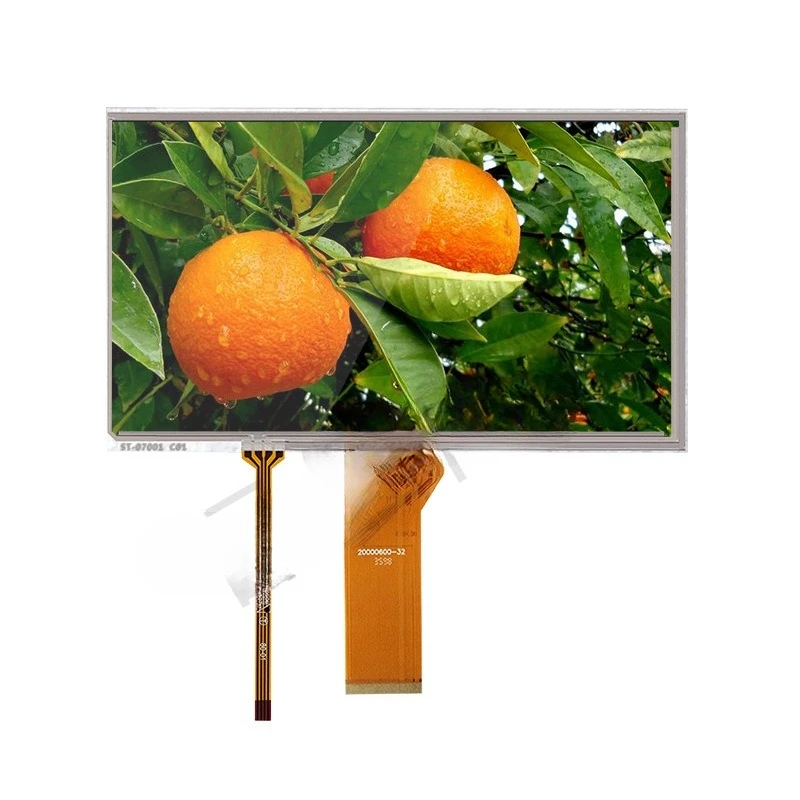 شاشة LCD عميقة مقاس 7 بوصات AT070TN94 + مجموعة شاشة مقاومة 7 بوصة تحكم صناعي شاشة عرض مضادة للتدخل تعمل باللمس #4