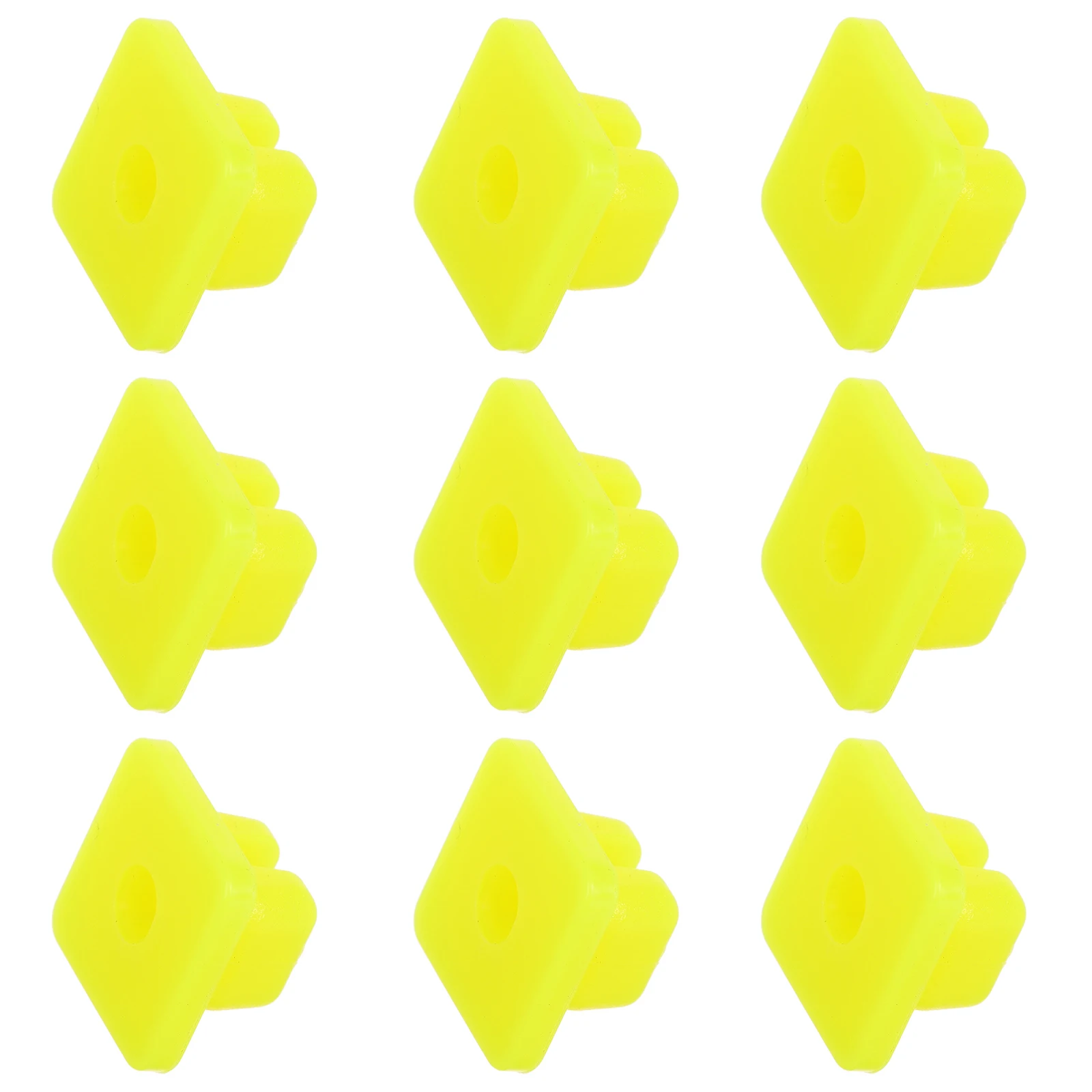 

10 Pcs Speaker Adapter Audio Fastening Automotive Mounts Screw Plastic Clamp Holders Fixing Grill Clamps