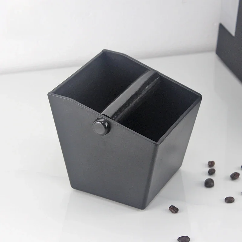 

800ml Anti Slip Espresso Coffee Grounds Container Coffee Powder and Grounds Dump Bin Bucket ABS Coffee Waste Grounds Storage Box