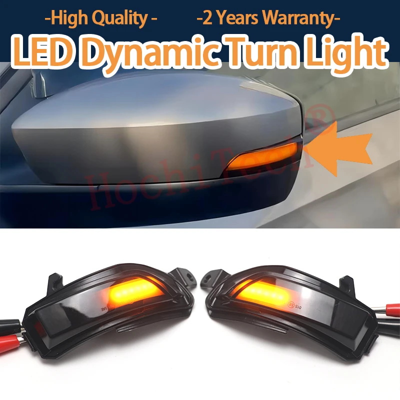 

For Volkswagen VW Polo CK 2020 2021 2022 Russia Version Dynamic LED Side Marker Mirror Turn Signal Light Indicator Blinker Lamp